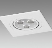 Embutido de Teto LED QUAD 3W